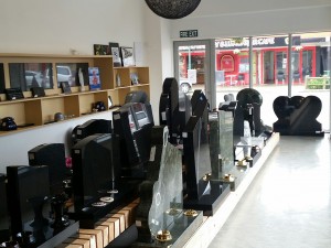 New Headstone Shop interior